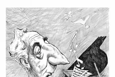 Arthur Rubinstein: acariciar el piano es mi alegría”