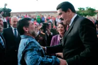 Maradona manifestó su eterno apoyo a Maduro