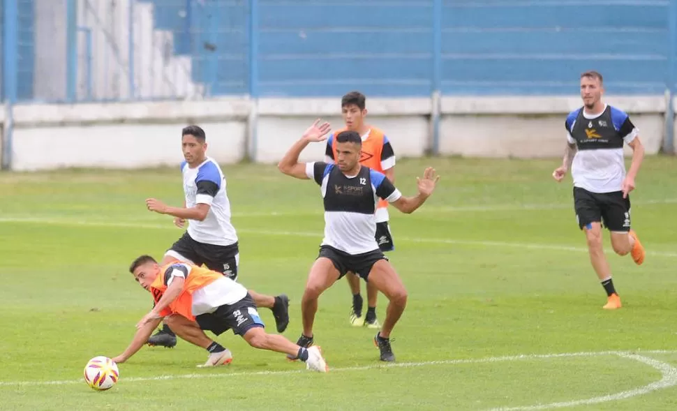 REMATE FINAL. Después de los trabajos de hoy, el plantel “decano” abandonará la concentración durante el fin de semana. la gaceta / foto de héctor peralta 