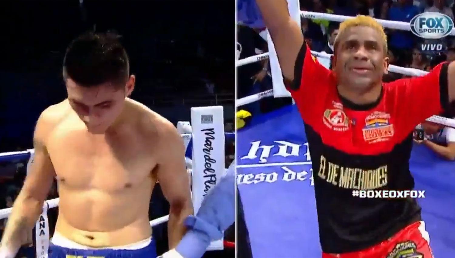 EL FALLO. La victoria del venezolano fue incuestionable durante los 10 rounds.