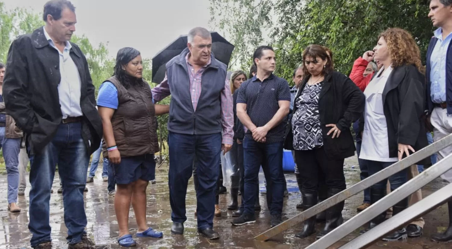 Las familias afectadas están atendidas, contenidas y acompañadas, aseguró Jaldo