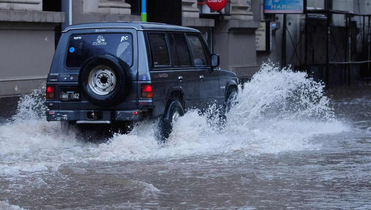 ALERTA METEOROLÓGICA. Las lluvias se mantendrían todo el día y podría caer granizo.