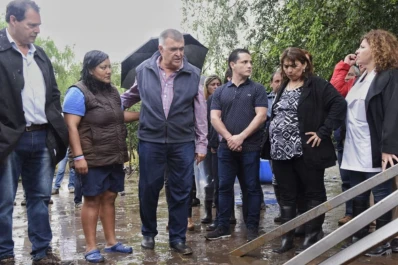 Las familias afectadas están atendidas, contenidas y acompañadas, aseguró Jaldo
