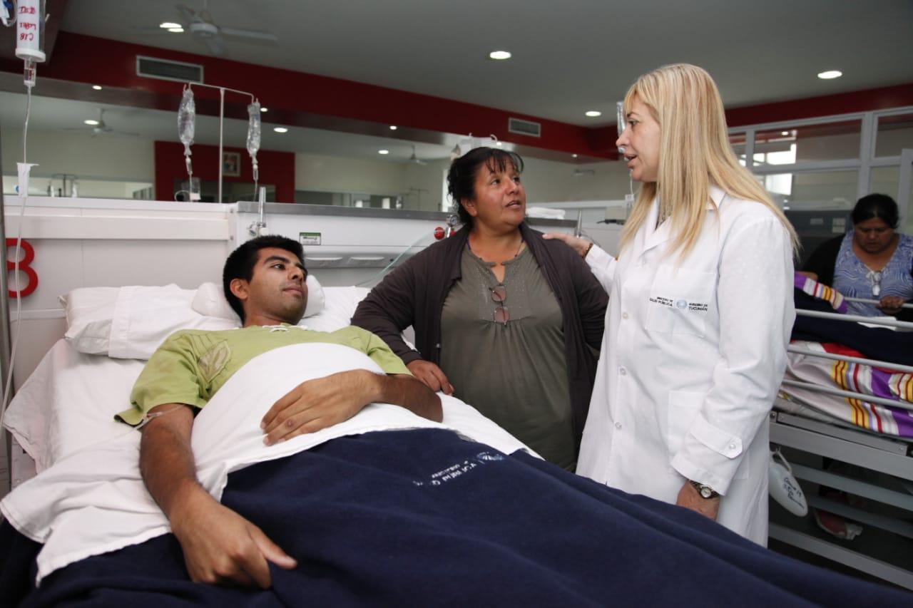 René volvió a la vida luego de una larga pelea.