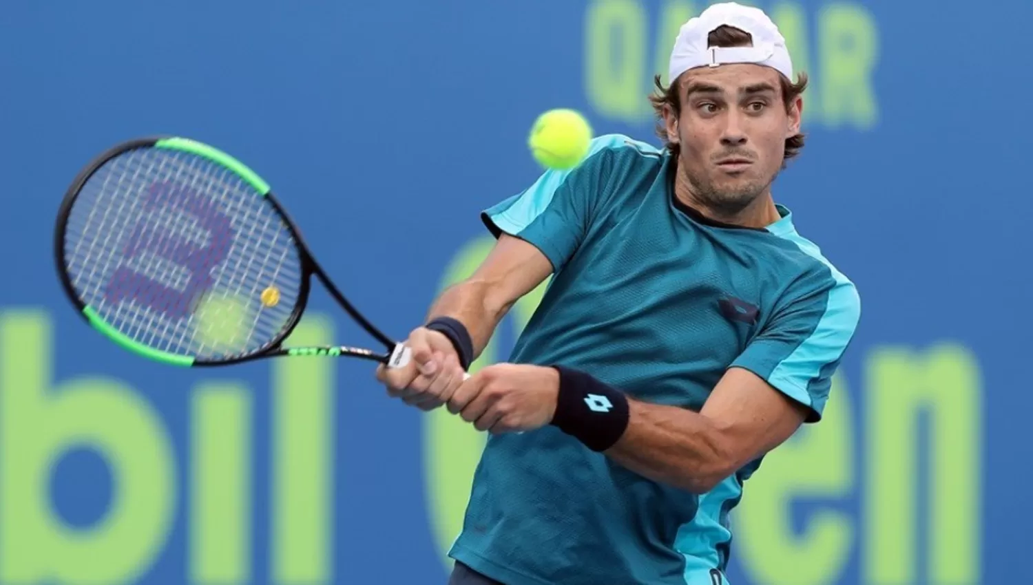 GUIDO PELLA. El argentino perdió ante el portugués esta madrugada. 