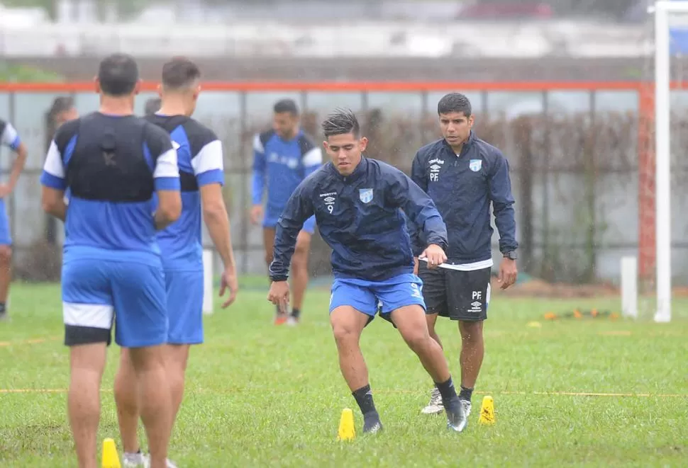  BIEN. Rojas, que pasó casi inadvertido en 2018, le cambió la mirada al técnico, al parecer. Tiene talenTo y juventud: 18 años. la gaceta / foto de hector peralta