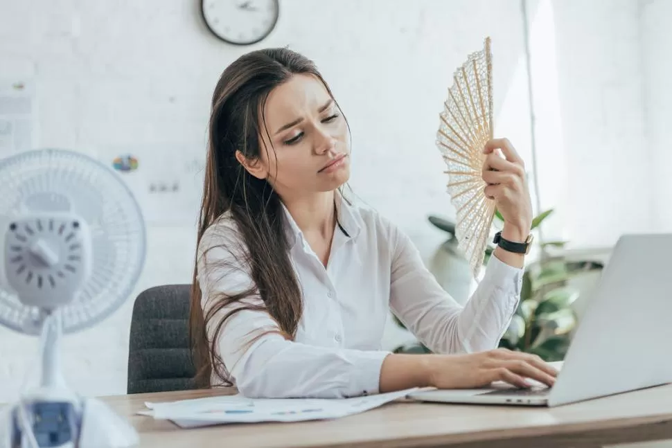 VERANO CONFLICTIVO. El 44% de los empleados tiene problemas con los horarios de entrada y salida; y el 28%, con el aire acondicionado.  
