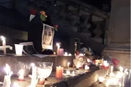 Marcharon con velas por las mujeres asesinadas durante este año