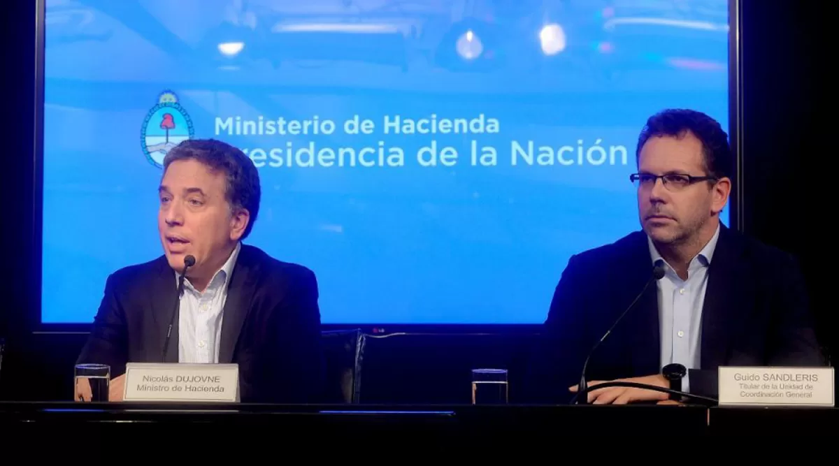 Nicolás Dujovne y Guido Sandleris asistirán desde hoy al Foro Económico Mundial de Davos.