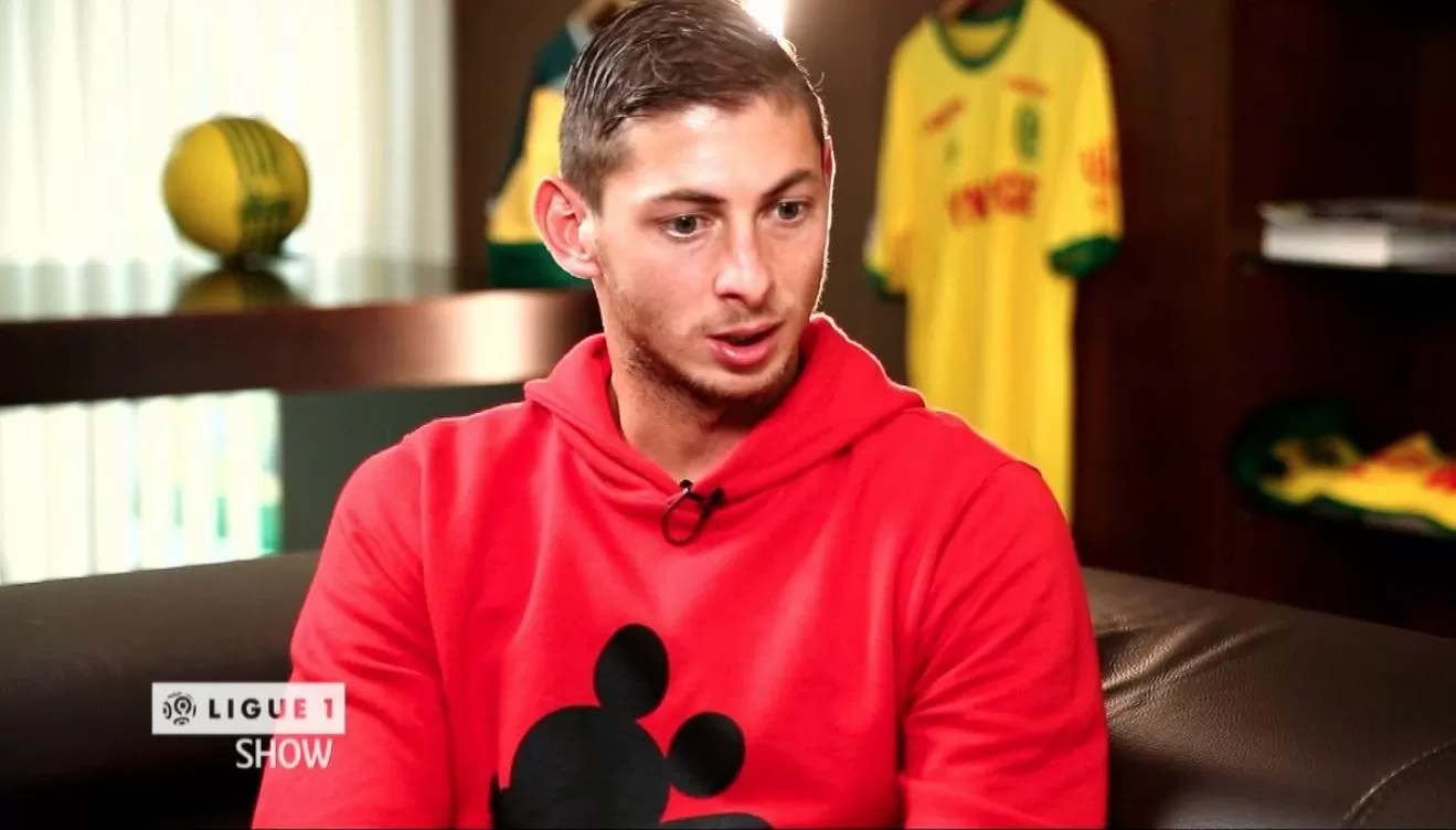 La última foto de Emiliano Sala antes de desaparecer