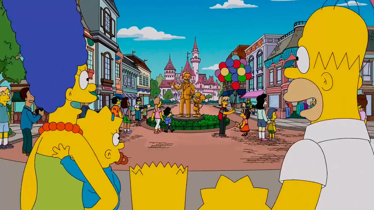 LOS SIMPSONS CONOCIENDO DISNEY. La familia amarilla tendrá más temporadas.