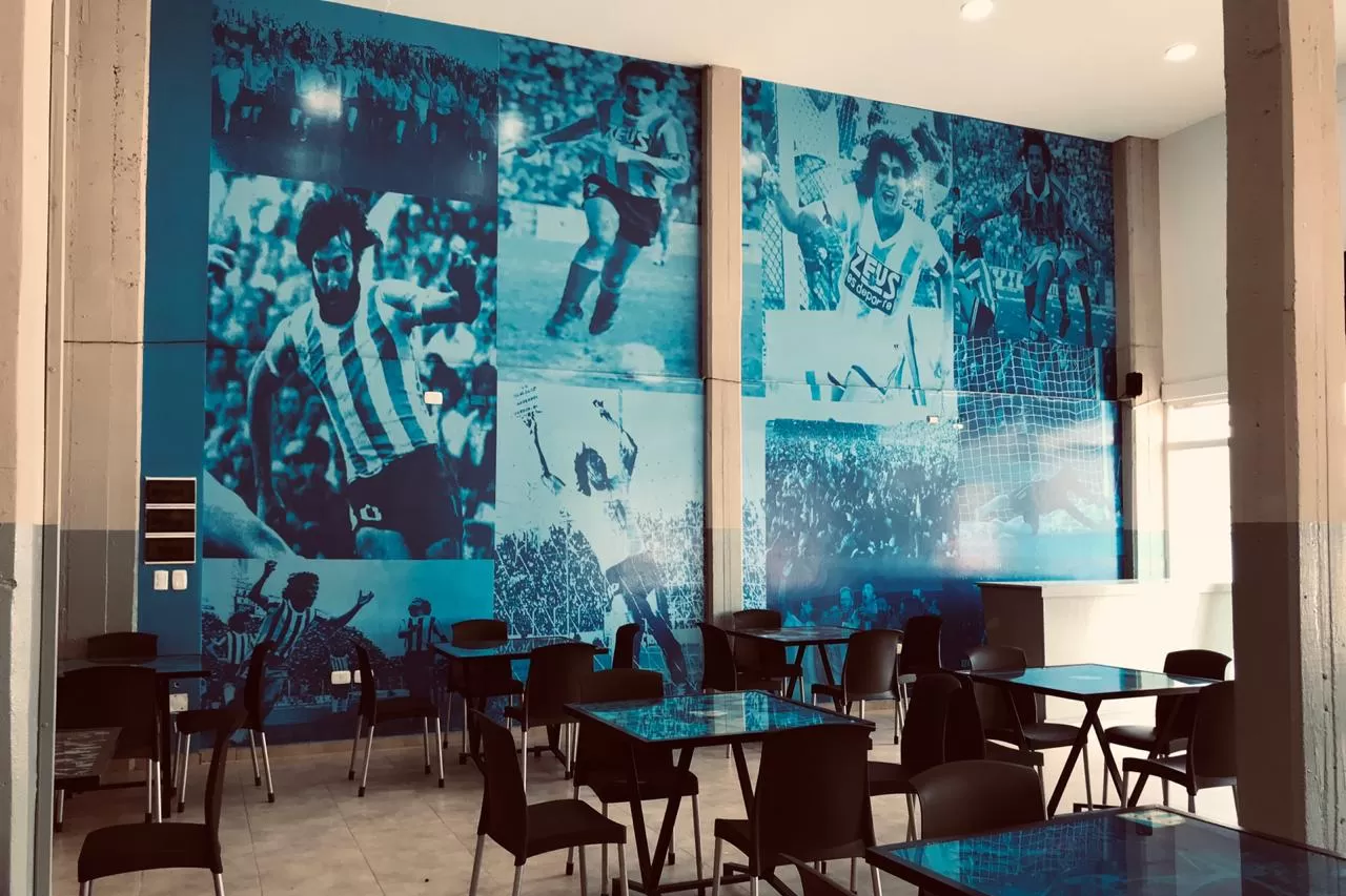 ¡Una pinturita! Así luce la nueva cantina de la que podrán disfrutar los hinchas de Atlético