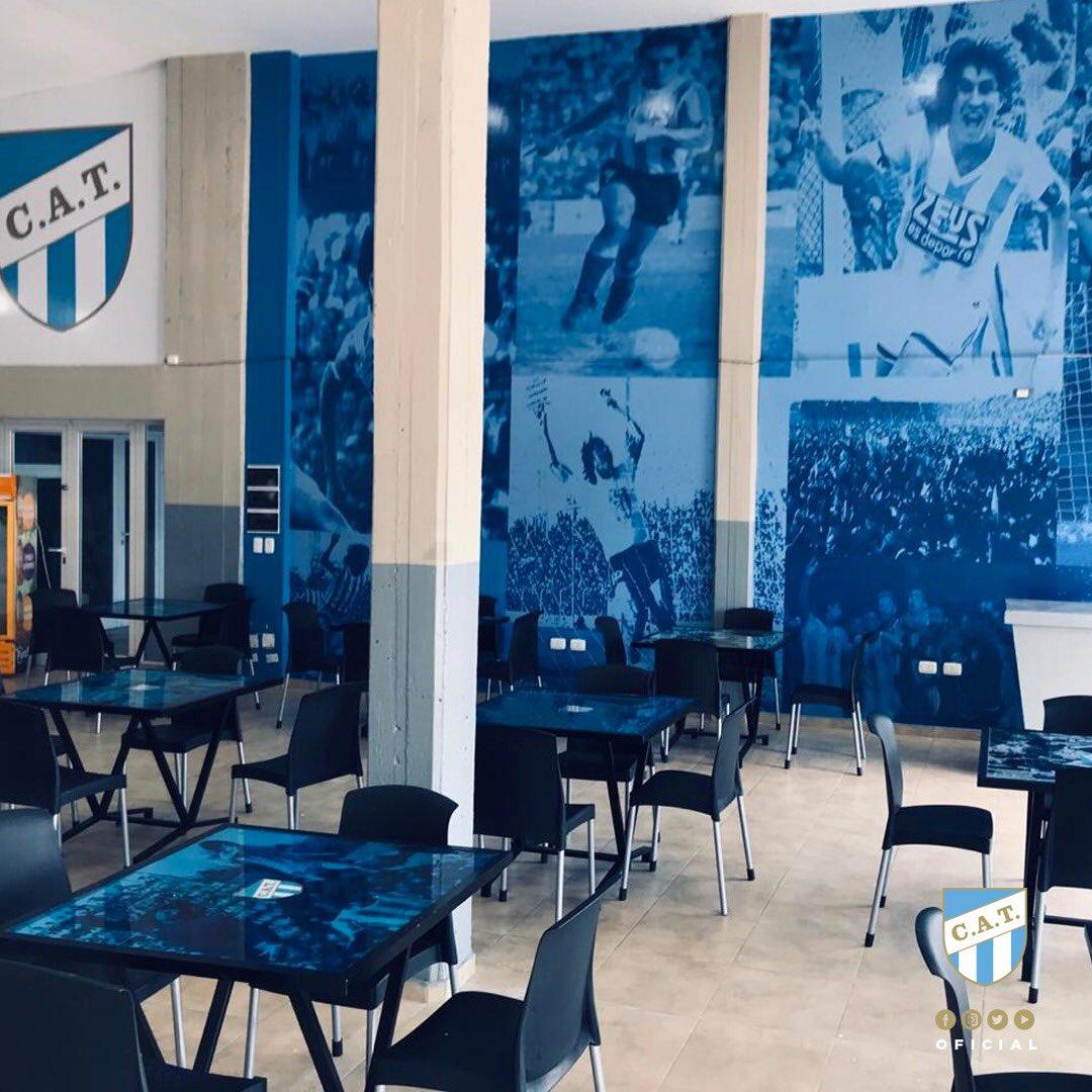 ¡Una pinturita! Así luce la nueva cantina de la que podrán disfrutar los hinchas de Atlético