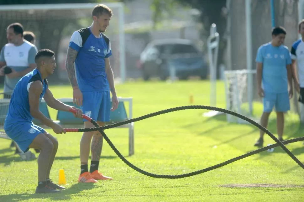 TITÁN. Aliendro es el corazón de un mediocampo que suele demoler a sus rivales. la gaceta / foto de franco vera