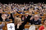 El Parlamento Europeo reconoció a Juan Guaidó como presidente legítimo de Venezuela
