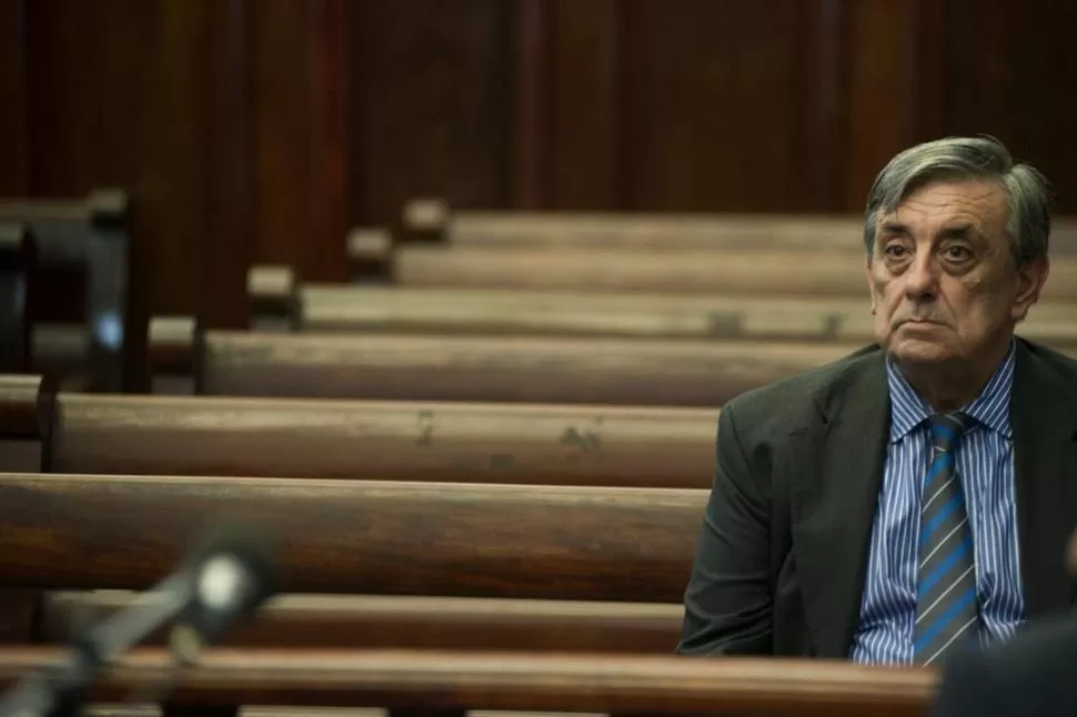 A LA ESPERA DE LA SENTENCIA. Alberto Lebbos volverá mañana a la sala donde se desarrolla el juicio oral por el crimen de su hija Paulina. la gaceta / foto de jorge olmos sgrosso 