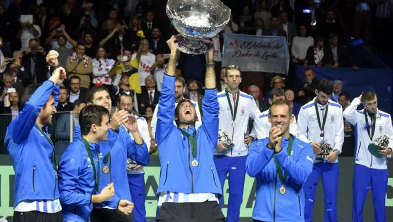 2016. El festejo cuando ganaron la copa de plata, ¿será nuevamente este año?