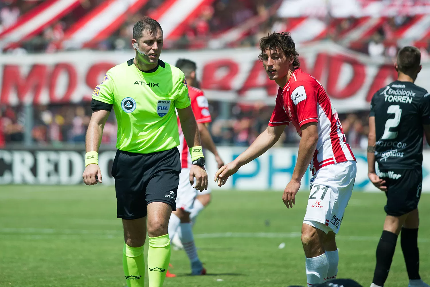 A COLÓN. Damián Schmidt dejó San Martín.