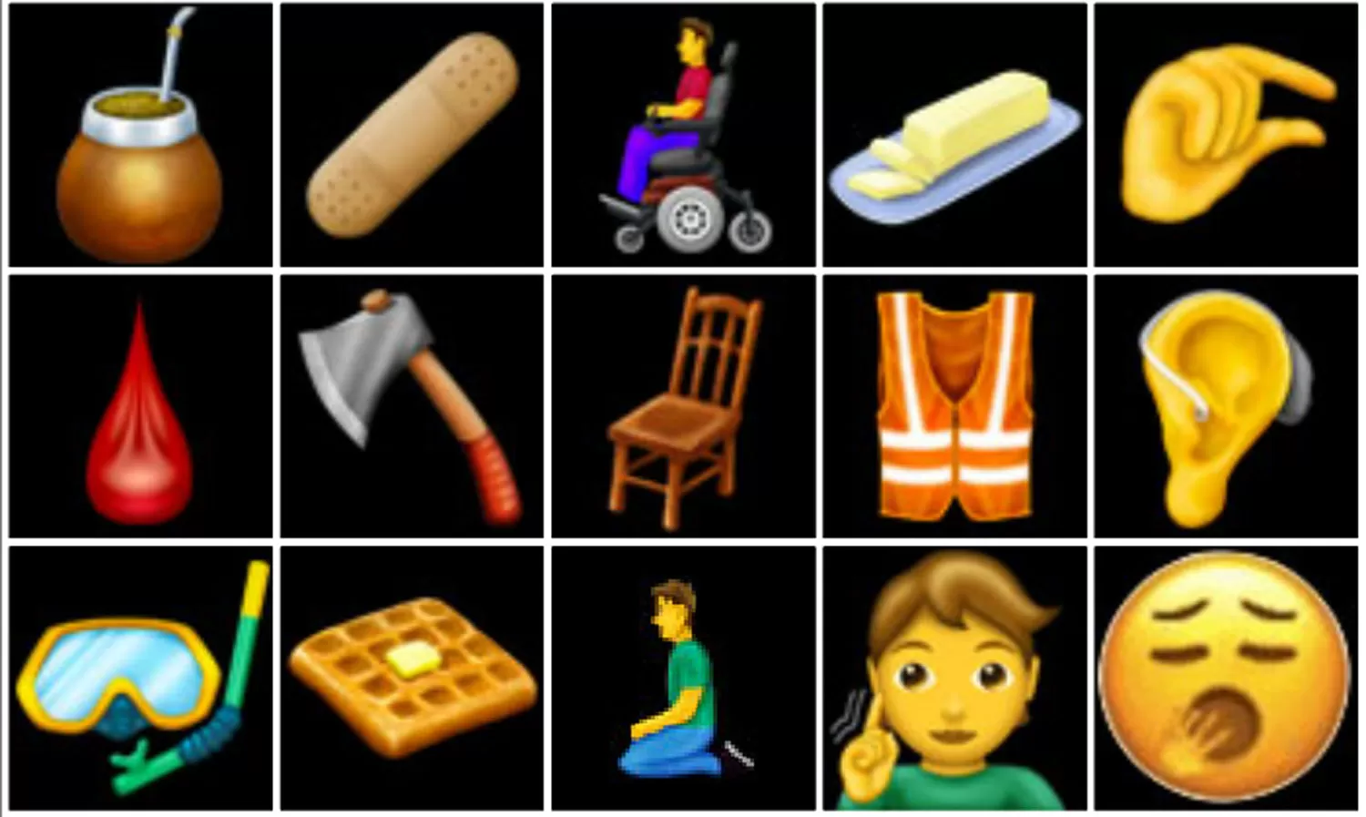 NUEVOS EMOJIS. Son 59 las novedades en total.