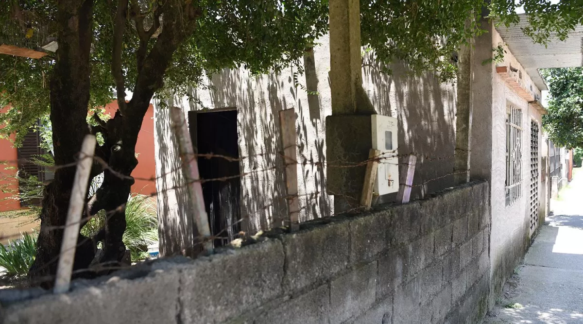 EN SU CASA. La mujer fue atacada en su vivienda ubicada en Tafí Viejo.