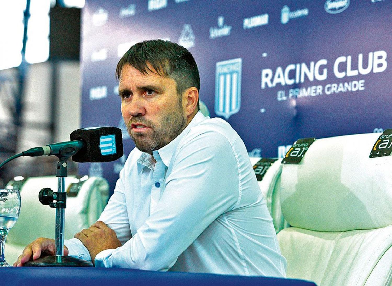 EDUARDO COUDET, DT DE RACING