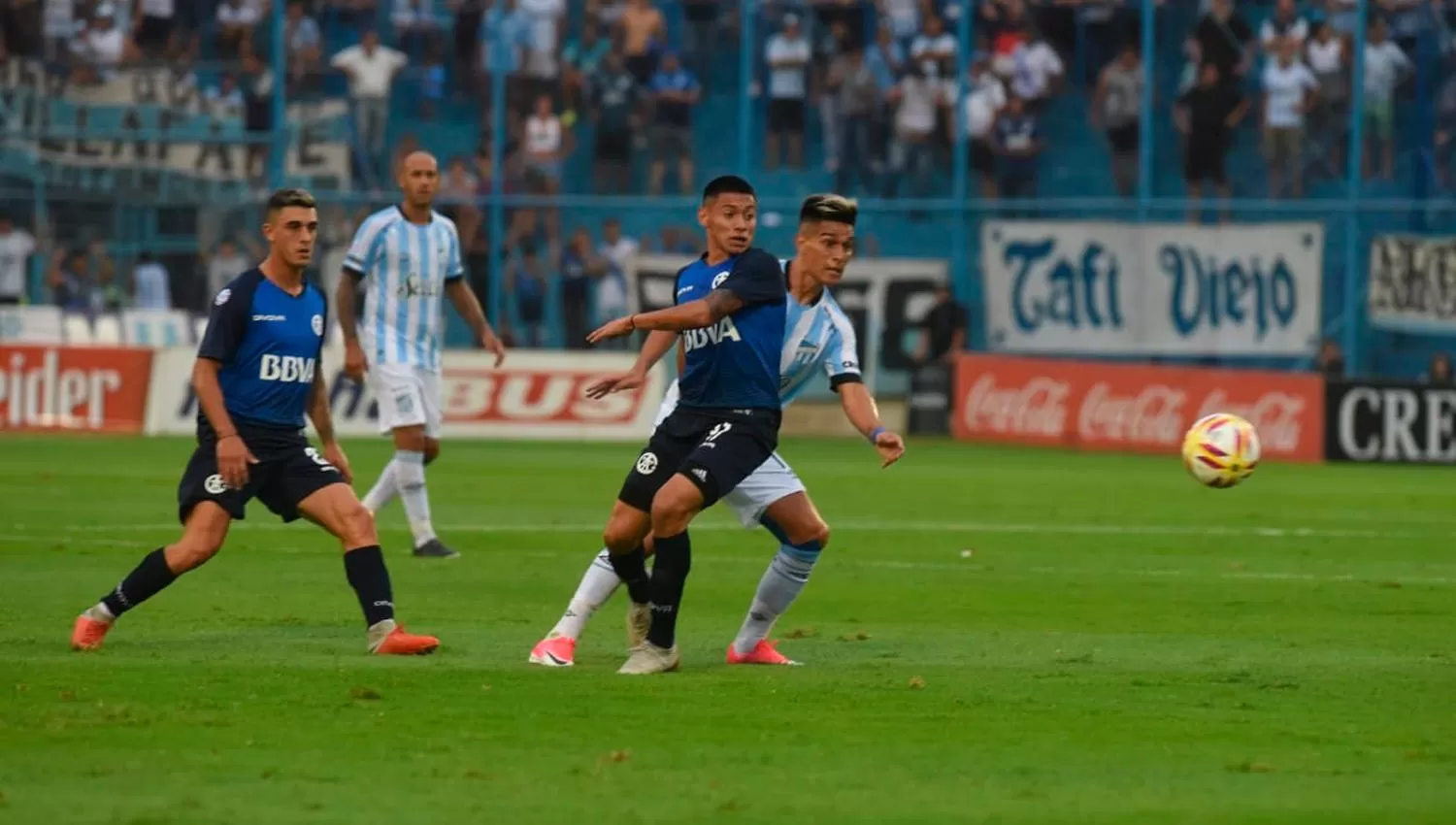 PARTIDO. Atlético se enfrentó a Talleres y no puedo conseguir los tres puntos.