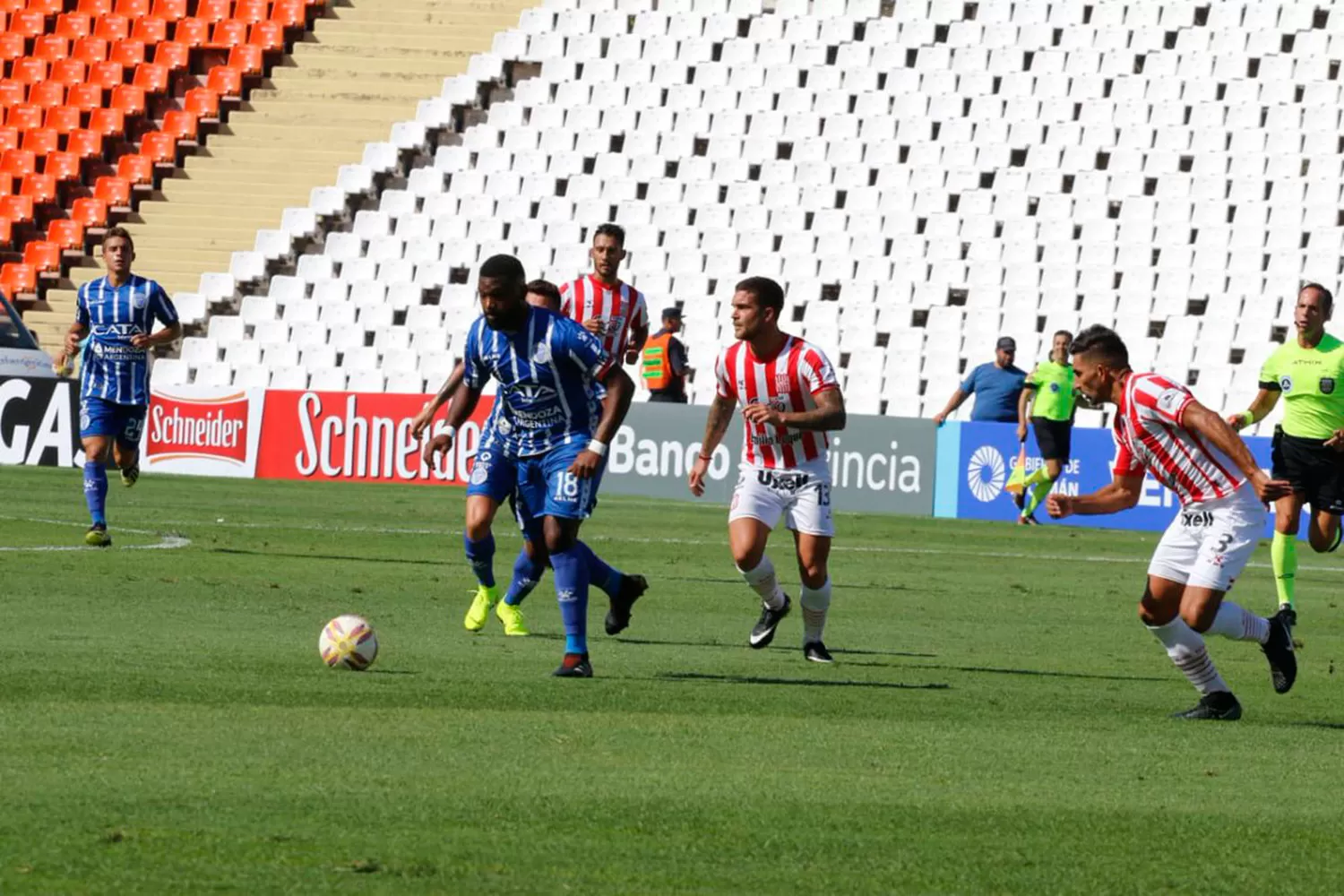 EN MENDOZA. San Martín perdió con Godoy Cruz.