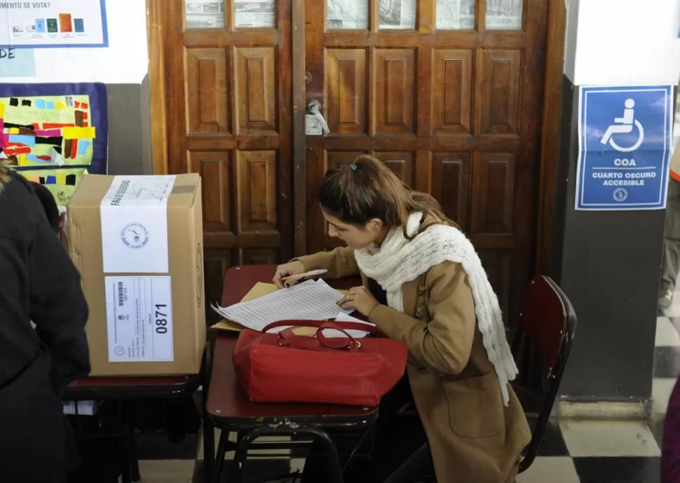 LAS ÚLTIMAS ELECCIONES PROVINCIALES. En 2007, 2011 y 2015 los tucumanos sufragaron en agosto. la gaceta / foto de Florencia Zurita (archivo)