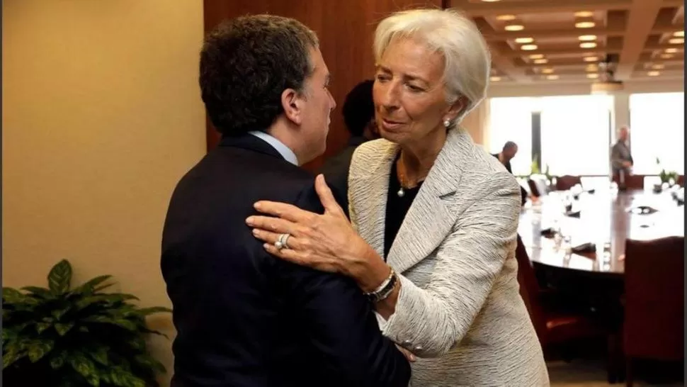 ALIANZA. Dujovne y Lagarde se han entendido bien los últimos meses.  TÉLAM