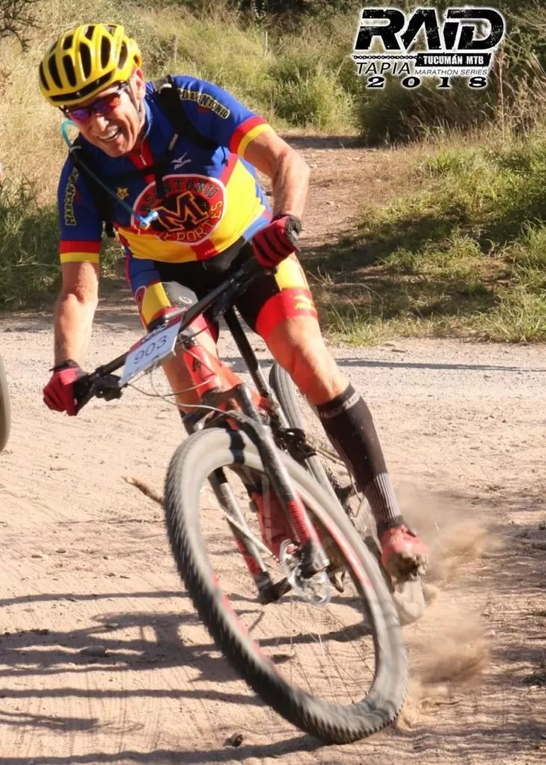 EXPERIMENTADO. El “Eternauta” Marcantonio correrá el domingo 24 en San Pedro.  