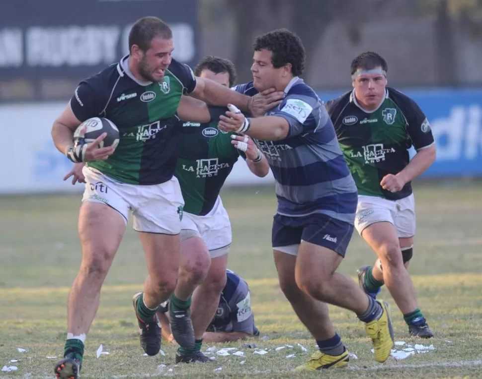 RECUERDO. Benjamín en 2012, su última temporada con Tucumán Rugby antes de su partida hacia el rugby profesional. la gaceta / foto de hector peralta (archivo)