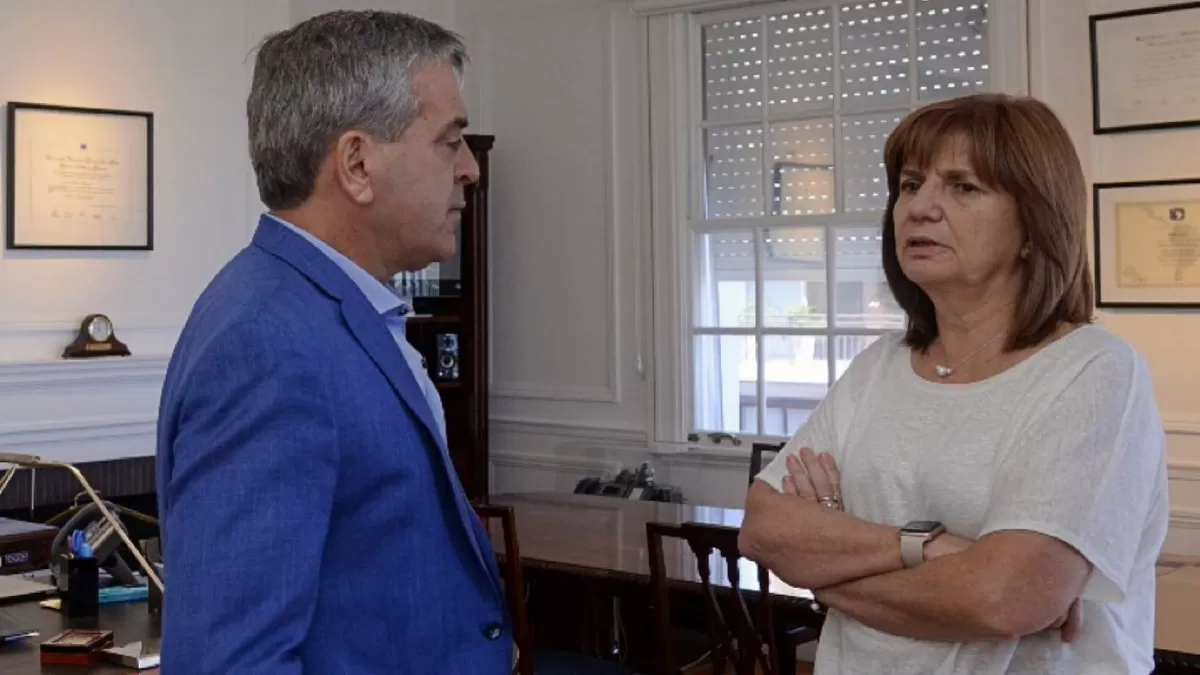 Cano, tras reunirse con Bullrich: necesitamos una provincia que nos dé tranquilidad