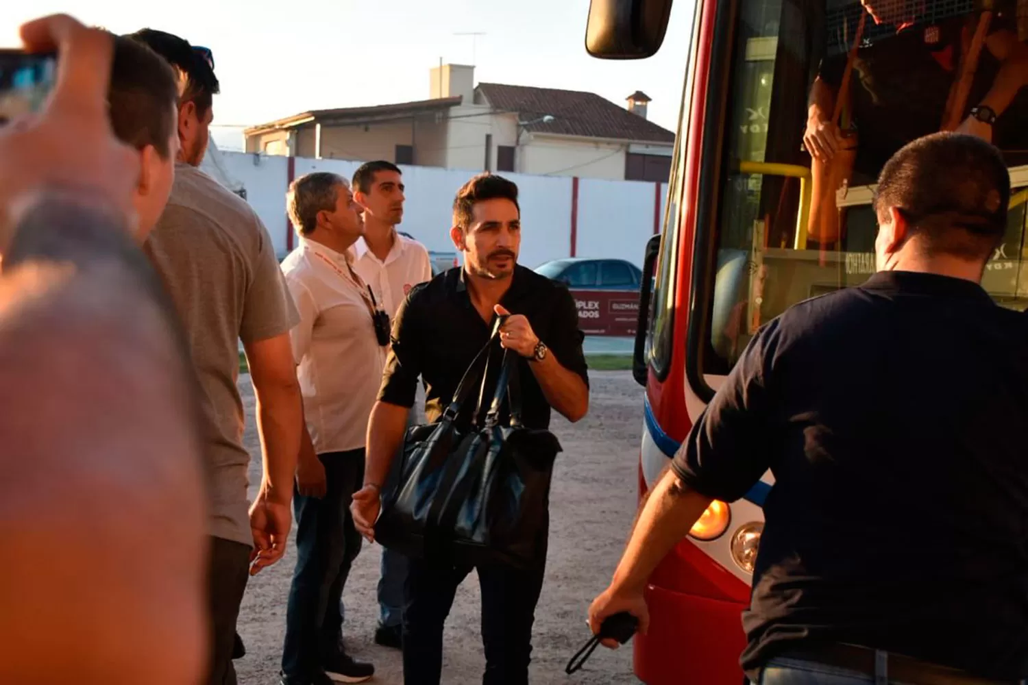 ARRIBO A LA CIUDADELA. Coyette sabe que San Martín no puede volver a perder.