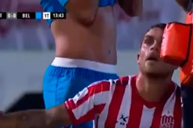 ¿Qué le pasó a Arregui? El volante tuvo que salir por un serio problema de visión