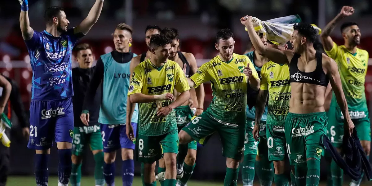 DEFENSA Y JUSTICIA. Le ganó 1 a 0 a Gimnasia y siguen avanzando.