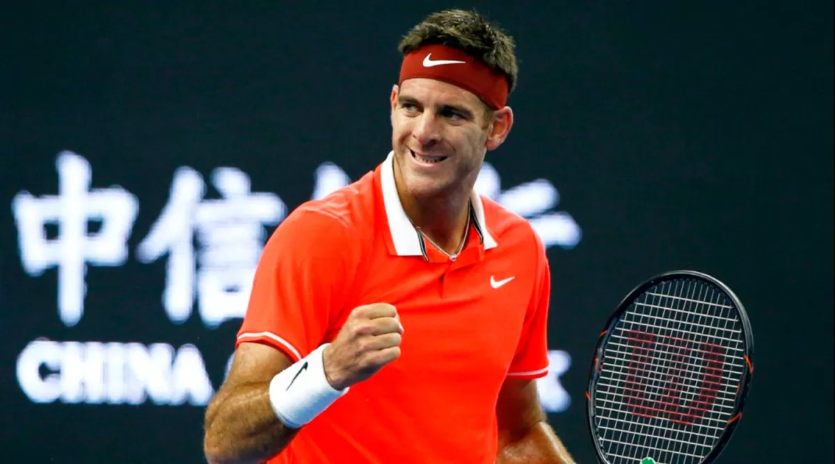 EL REGRESO. Juan Martín del Potro de nuevo en el juego. 