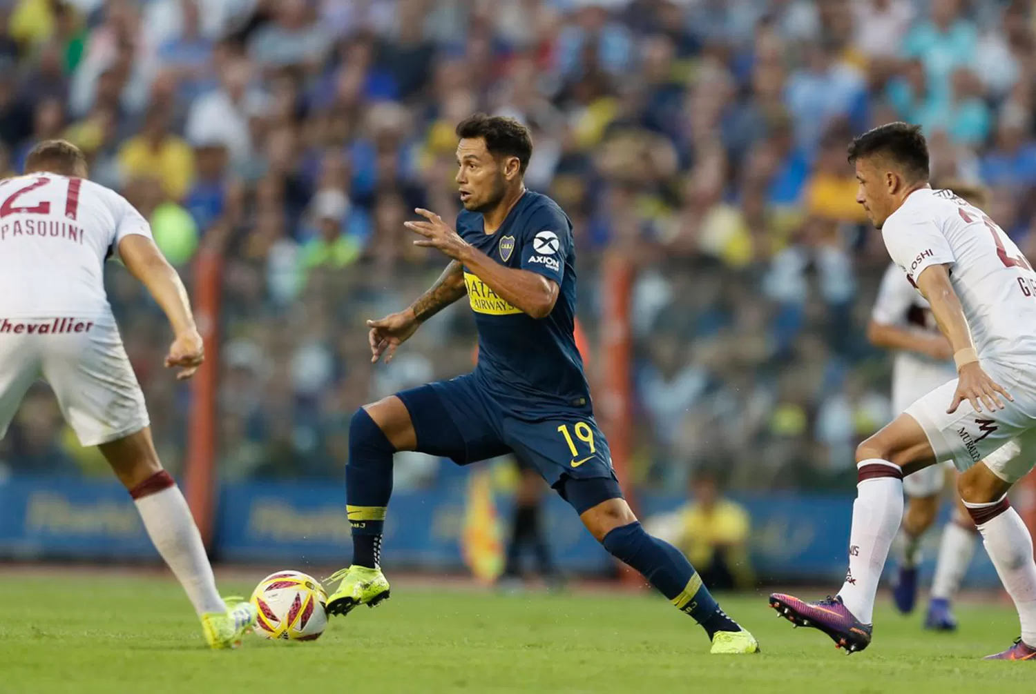 EN LA BOMBONERA. Boca recibe a Lanús.