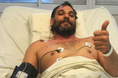 “Estoy recuperado”, destacó el tucumano infartado en Chile