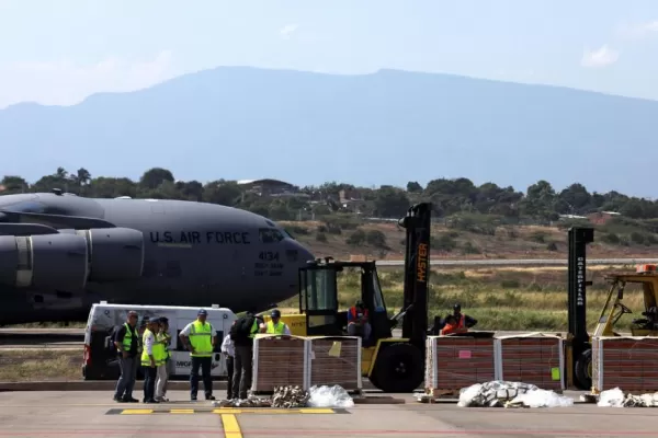 Llegó a Colombia más ayuda para Venezuela