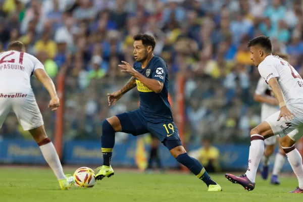 Boca venció a Lanús en La Bombonera y se ilusiona con dar pelea en la Superliga