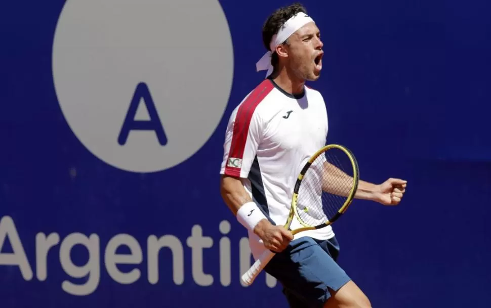 FINALISTA EN BUENOS AIRES. El italiano Cecchinato fue sancionado con 18 meses de suspensión y una multa. argentina open 