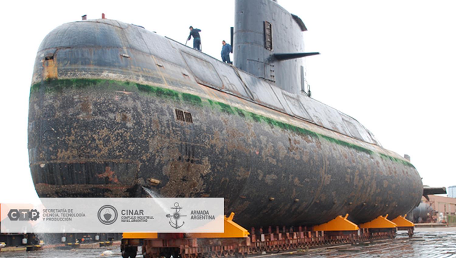 ARA SANTA CRUZ. El Gobierno tomó la decisión de recuperar el submarino en remplazo del ARA San Juan.