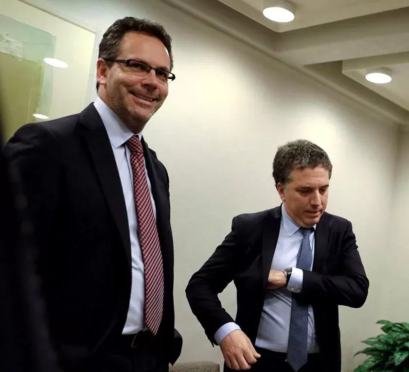 EXPECTATIVA. La reunión con Sandleris y Dujovne cerraría la visita del FMI.