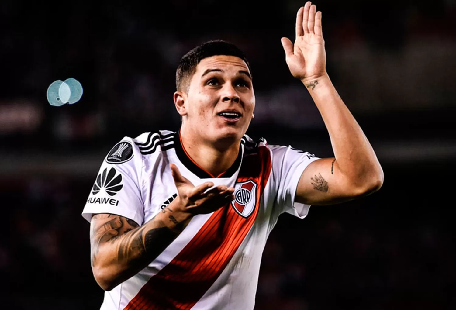 FIGURA. Juanfer Quintero renovó contrato con River.