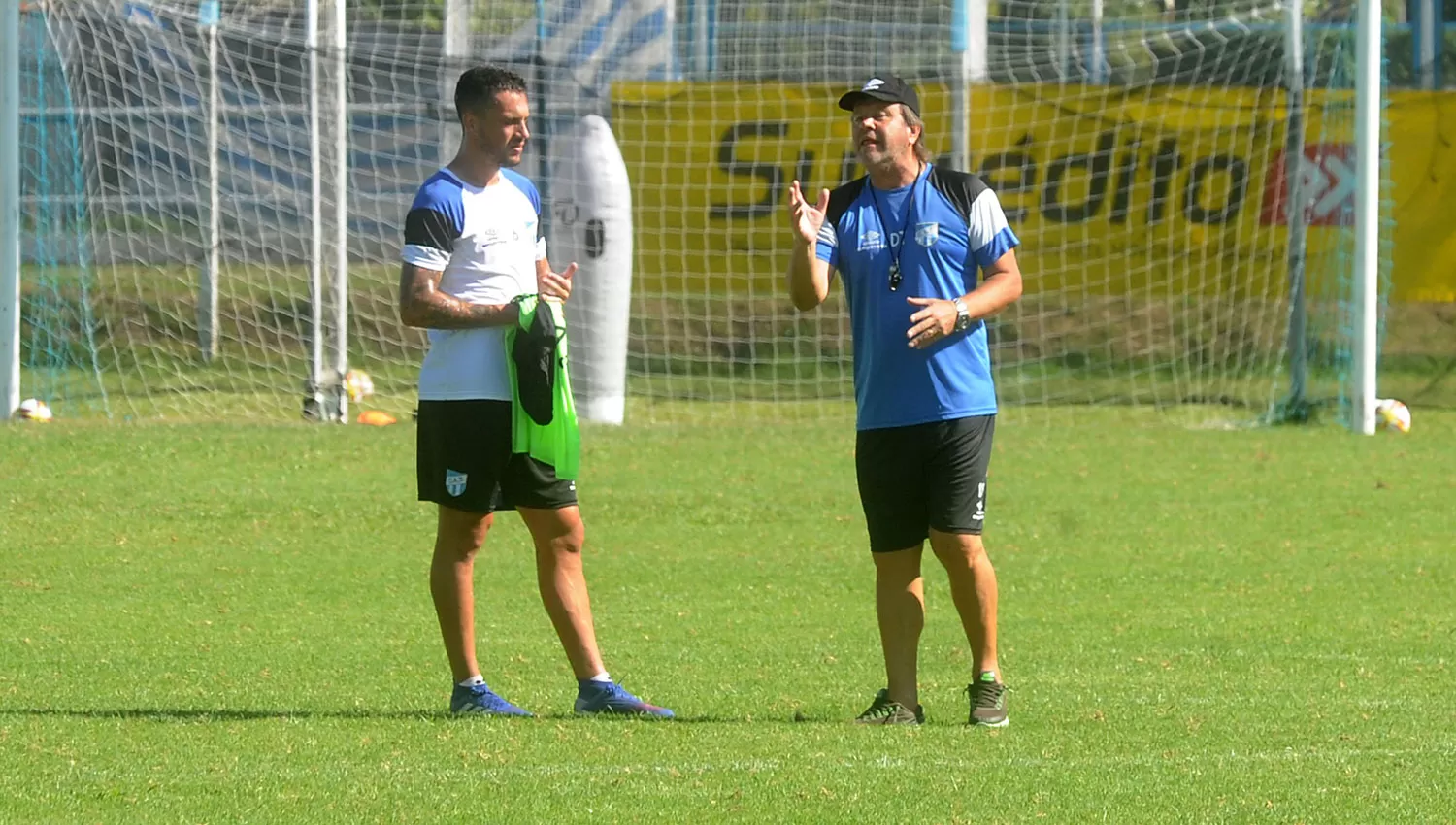 TITULAR. Abero volvería al 11 ante Boca. LA GACETA/FOTO DE ANTONIO FERRONI