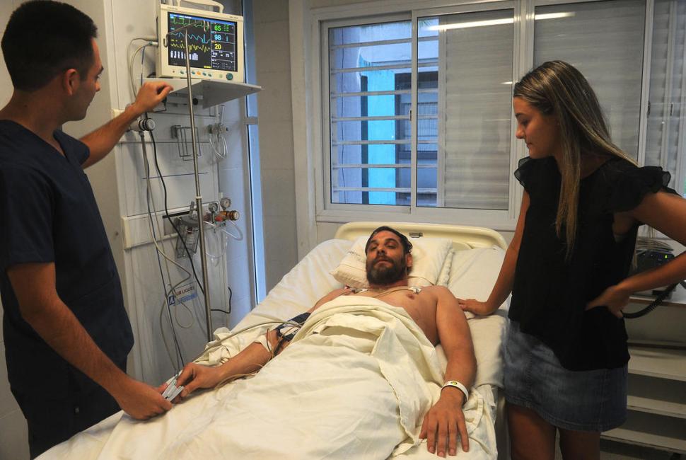 CENTRO DE SALUD. El sábado fue internado, pero se retiró sin el alta médica. la gaceta / foto de antonio ferroni