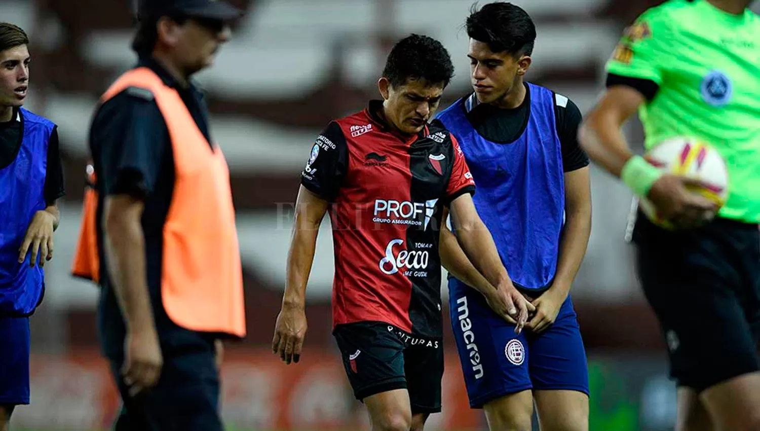 DESGARRADO. El Pulga estará sin jugar en Colón.