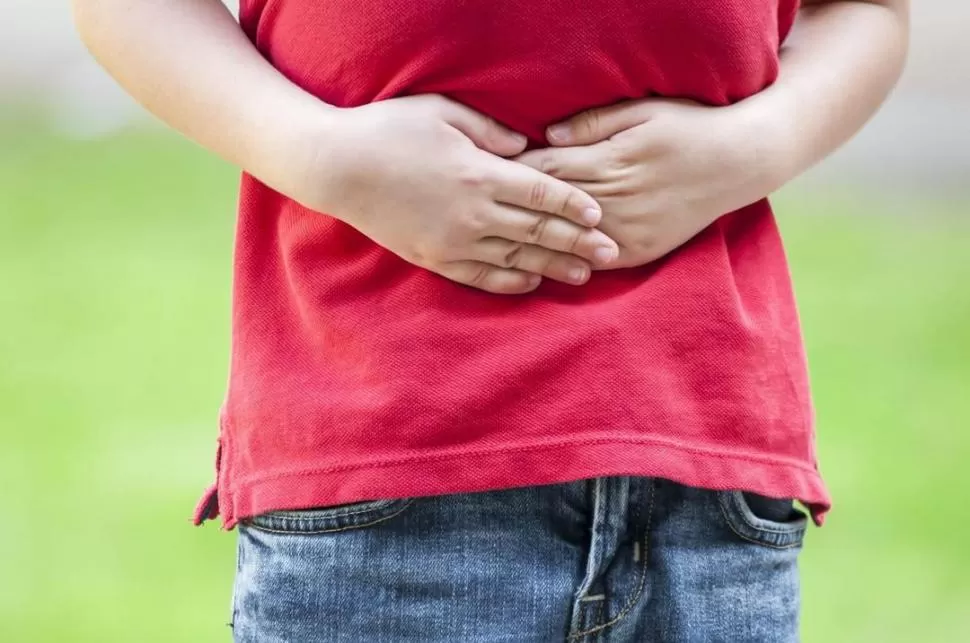 EN LOS CHICOS. Dolor de panza y diarrea, los síntomas más comunes.  