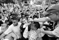 Guaidó llegó a Caracas y llamó a marchar el sábado