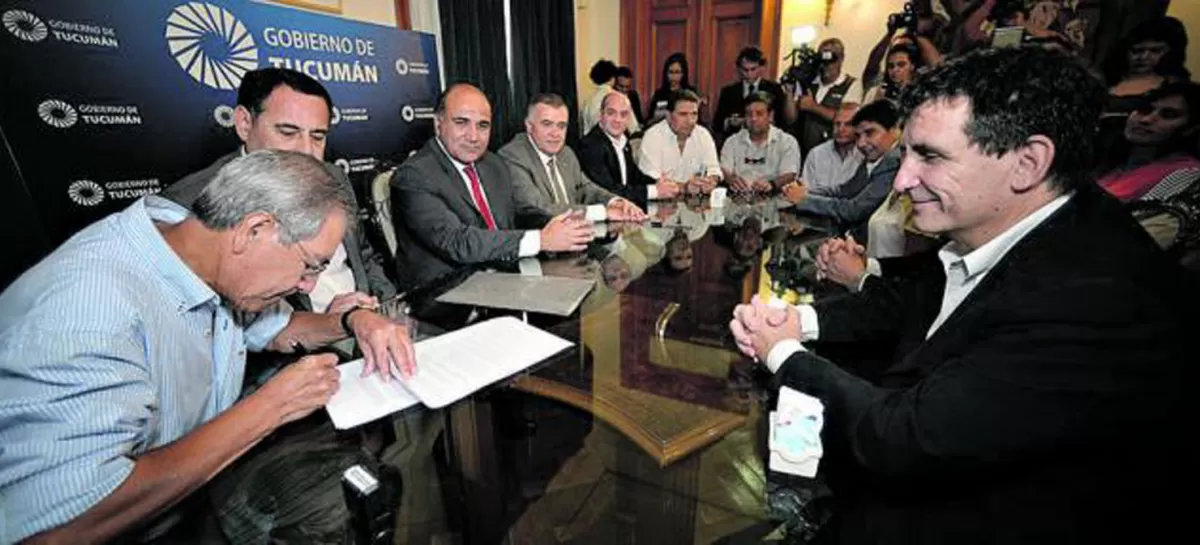 EN TUCUMÁN. El gobierno y los docentes lograron a llegar a un acuerdo.